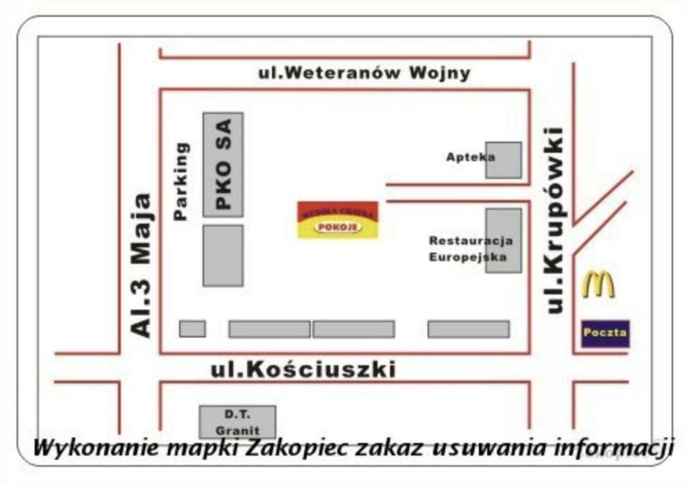 Goralski Domek Walus Zakopane - Scisle Centrum - Jedyny Domek Na Krupowkach Esterno foto